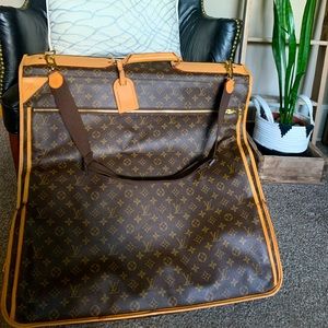 Louis Vuitton garment travel bag/closet organizer